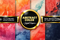 Abstract Color Digital Papers - 04 Variation Product Image 1