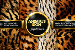 Animals Skin Digital Papers - 04 Variation Product Image 1