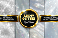 Shiny Glitter Digital Papers - 04 Variations Product Image 1