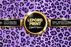 Lepord Print Digital Papers - 04 Variation Product Image 1
