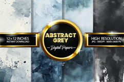 Abstract Grey Digital Papers - 04 Variation Product Image 1