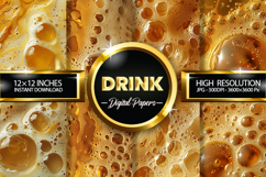 Drink Digital Papers - 04 Variation Product Image 1