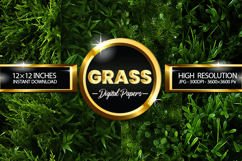 Grass Digital Papers - 04 Variation Product Image 1
