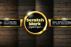 Scratch Mark Digital Papers - 04 Variation Product Image 1