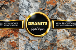 Granite Digital Papers - 04 Variation Product Image 1