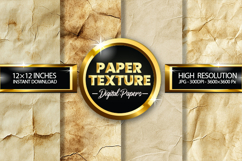 Paper Texture Glitter Digital Papers - 04 Variations Product Image 1