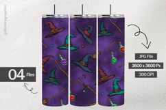 Witch Hats Digital Papers - 04 Variations Product Image 2