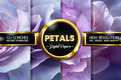 Petals Digital Papers - 04 Variation Product Image 1