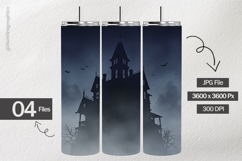 Haunted House Digital Papers - 04 Variations Product Image 2