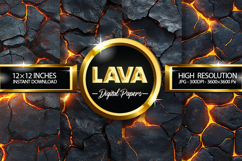 Lava Digital Papers - 04 Variation Product Image 1