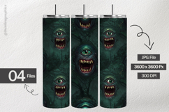 Cyclops Monster Digital Papers - 04 Variations Product Image 2