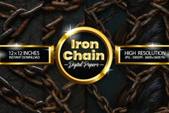 Iron Chain Digital Papers - 04 Variation Product Image 1