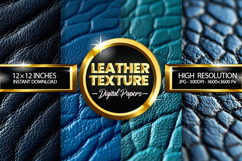 Leather Texture Digital Papers - 04 Variation Product Image 1