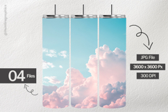 Dream Clouds Digital Papers - 04 Variations Product Image 2