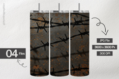 Barbed Wire Grunge Digital Papers - 04 Variations Product Image 2