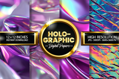 Holographic Digital Papers - 04 Variation Product Image 1