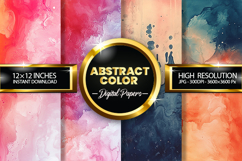 Abstract Color Digital Papers - 04 Variation Product Image 2