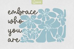 Boho Floral Quotes Sublimation Product Image 1