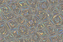 Shiny, iridescent surface with geometric shapes Product Image 1