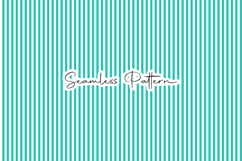 Teal Orange Stripe Seamless Pattern Product Image 7
