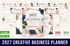 2027 Creative Business Planner Product Image 1