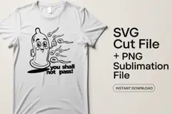 4x Safe Sex Wrap It Up Condom SVG Cut Files Shirt Design Product Image 2