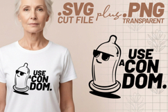 4x Safe Sex Condom Safety First SVG Cut Files Shirt Design Product Image 2