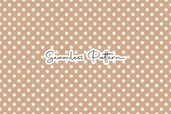 Neutral Polka Dot Seamless Pattern Product Image 7