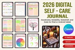 2026 Digital Self-Care Journal Product Image 1