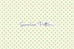 Pastel Polka Dot Seamless Pattern Product Image 5