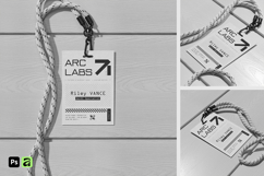 Rope Lanyard Badge Mockup Product Image 1