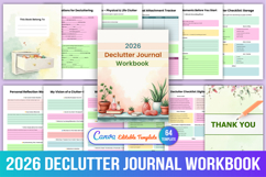 2026 Declutter Journal Workbook Product Image 1