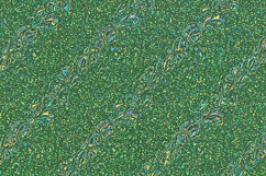 Green background with intricate patterns &amp; colorful details Product Image 1