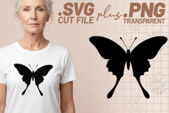 4x Butterfly Designs Classic Silhouette SVG Cut Files Detail Product Image 2