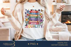 Equality Pride Month Png,Kindness Png, Love Is Love Png Product Image 1