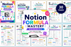 Notion Formula Mastery Workbook Product Image 1