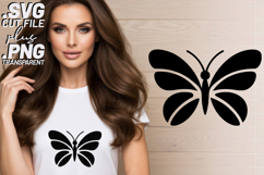 4x Butterfly Designs Symmetrical Solids Winged SVG Cut Files Product Image 2