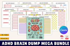 ADHD Brain Dump Mega Bundle Product Image 1