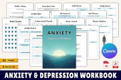 Anxiety &amp; Depression Workbook Product Image 1
