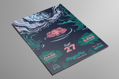Dreamy Pond Indie Rock Flyer Product Image 1