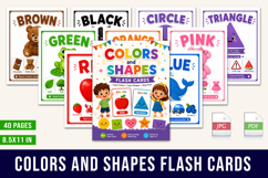 Colors and Shapes Flash Cards Product Image 1