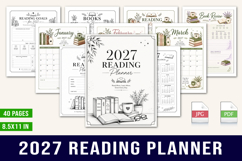 2027 Reading Planner Product Image 1