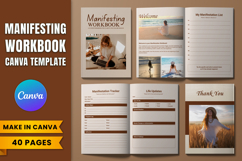 Manifesting Workbook Canva Template Product Image 1