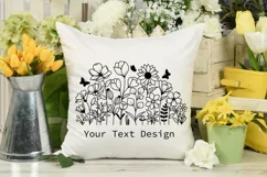Flower Svg, Blooming Wildflower Svg, Floral Svg Product Image 3