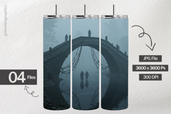 Haunted Bridge Digital Papers - 04 Variations Product Image 2