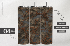 Barbed Shroud Digital Papers - 04 Variations Product Image 2