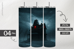 Scary House Digital Papers - 04 Variation Product Image 2