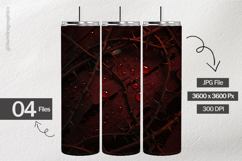 Bloody Thorns Digital Papers - 04 Variations Product Image 2