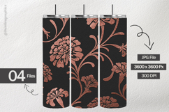 Metallic Marigold Digital Papers - 04 Variations Product Image 2