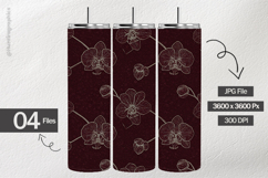 Silver Orchid Digital Papers - 04 Variations Product Image 2